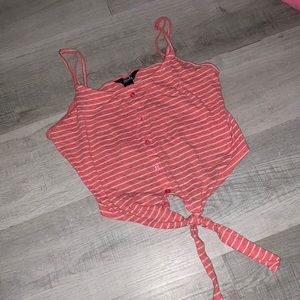 Striped Crop Top